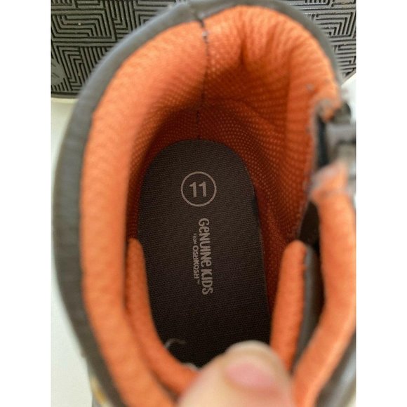 OshKosh Boys Shoes 11 One Tough Kid Dog Brown Fall - Picture 7 of 8